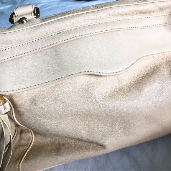 Rebecca Minkoff MAB satchel bag in peachy cream - Picture 16 of 16